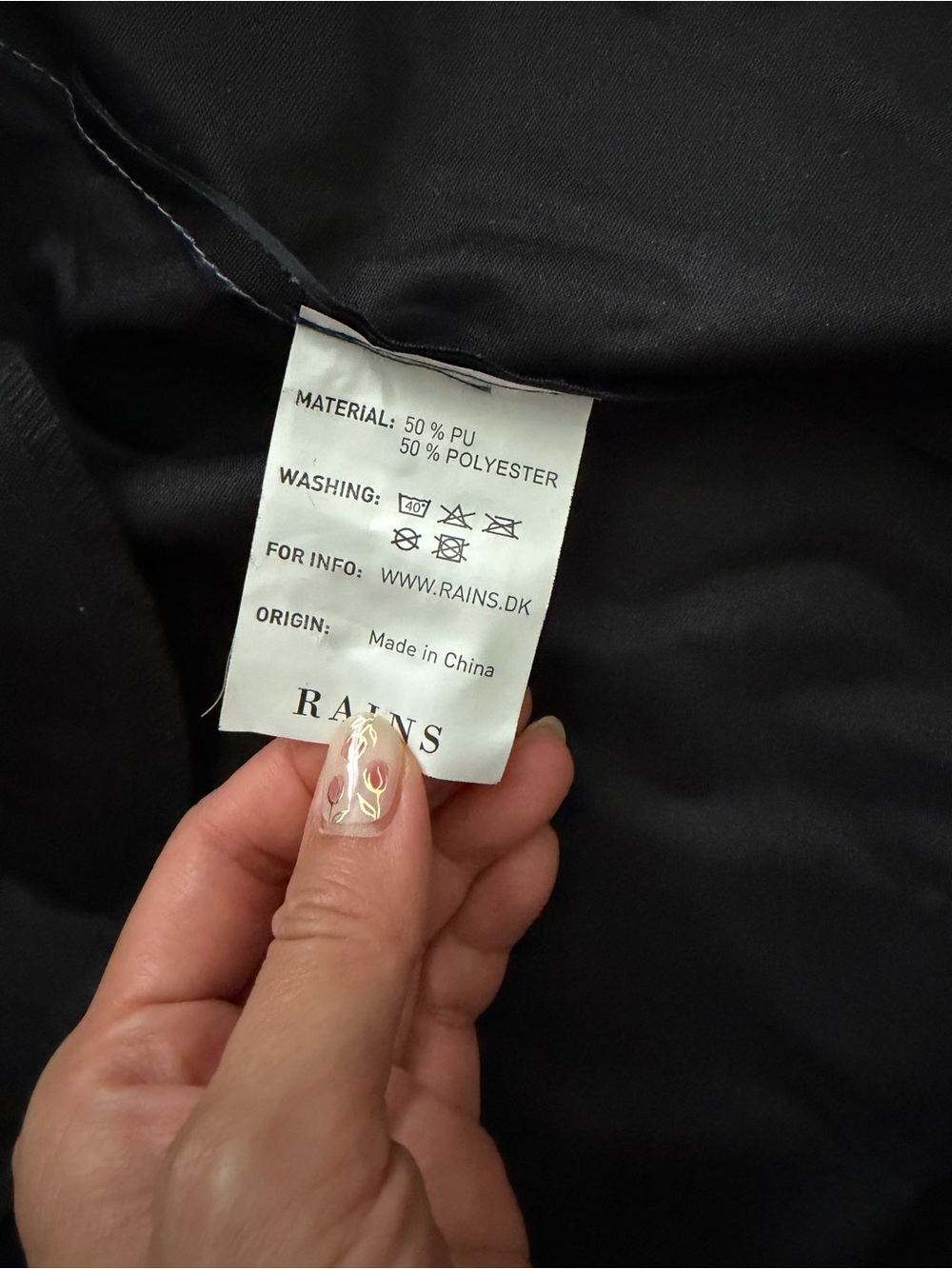 RAINS jacket - Picture 3 of 4